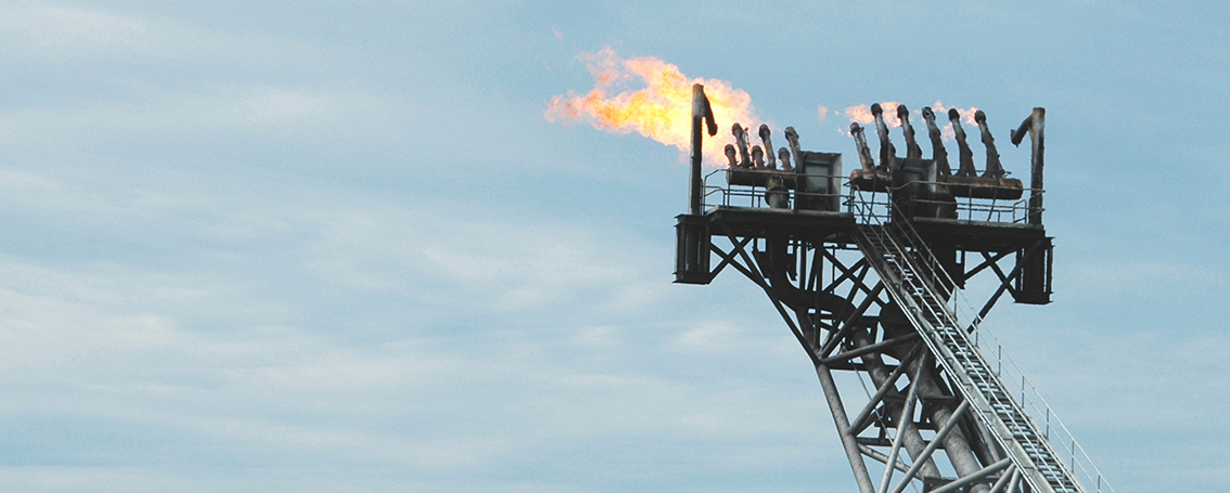Gas flaring